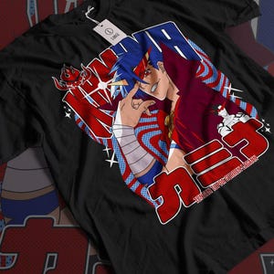 Vintage Anime Graphic Tee: Unisex Manga Shirt