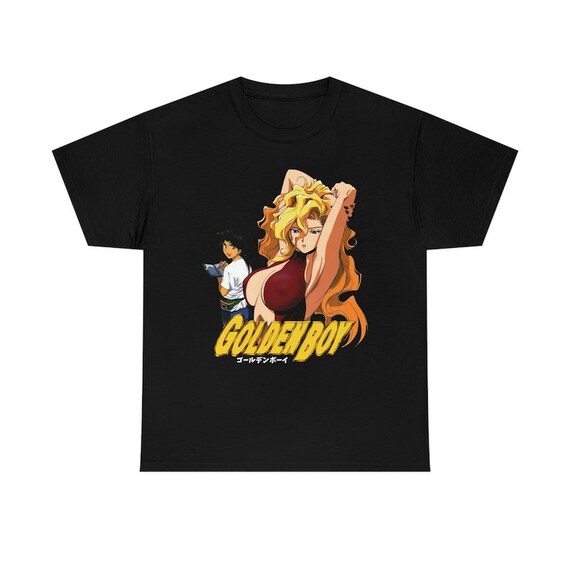 Unisex Golden Boy Retro Anime T-shirt, Madame President