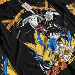 Maglietta Detective Conan Detective Conan, Detective, Maglietta Anime, Caso chiuso