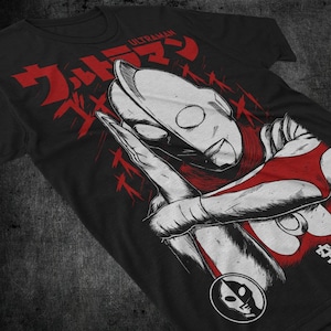 Ultraman T-Shirt: Japanese Art Superhero Tee