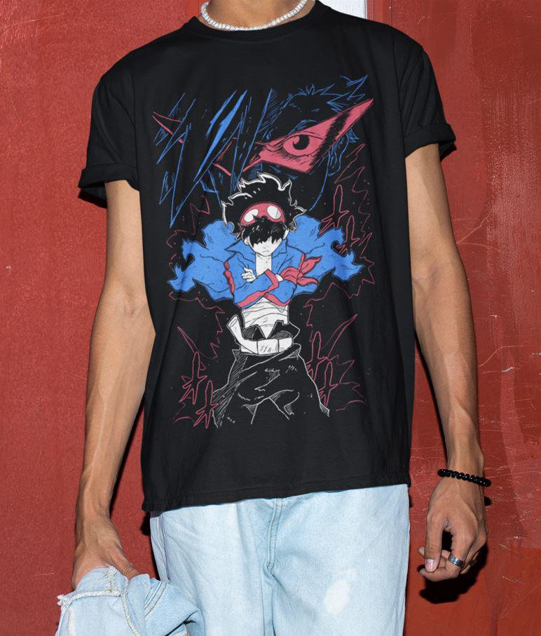 Vintage Anime Graphic Tee: Unisex Manga Shirt