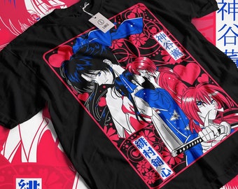 Samurai Shirt, Musashi Miyamoto, Matahachi Honiden, anime Shirt, aesthetic hoodie, Manga aesthetic, japanese gaming, Unisex T-Shirt