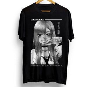 Unisex My Cosplay Darling Anime T-Shirt, Marin Manga Waifu Graphic Tee Shirt