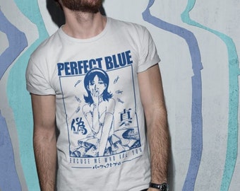 Perfect Blue Mima Kirigoe T-Shirt, Anime Shirt, Manga Shirt, Perfect Blue Shirt, Japan, Japanese, Mima Kirigoe, E-Girl, Goth Anime Girl