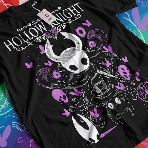 Unisex Hollow Knight Gaming T-Shirt, Indie Shirt