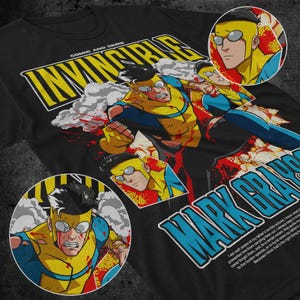 MVC: Clash of Super Heroes Half Face Portraits Premium T-shirt