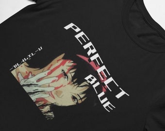 Perfect Blue Mima Kirigoe T-Shirt, Anime Shirt, Manga Shirt, Perfect Blue Shirt, Japan, Japanese, Mima Kirigoe, E-Girl, Goth Anime Girl