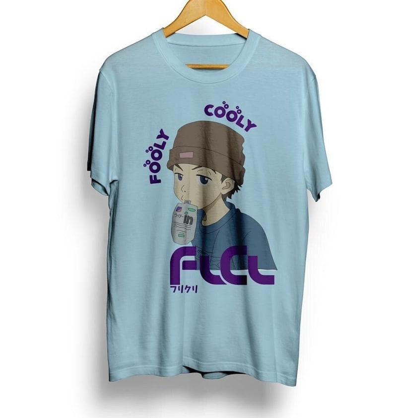 the pillows FLCL フリクリ Tシャツ Mサイズ サメジマ・マミ美 超希少】フリクリ （FLCL）サメジマ・マミ美 アニメTシャツ XL