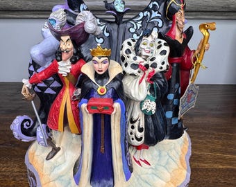 Disney Traditions Jim Shore Vilains Carved by Heart NIB - Etsy