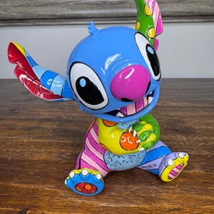 Disney by Britto Stitch Figurine New In Box