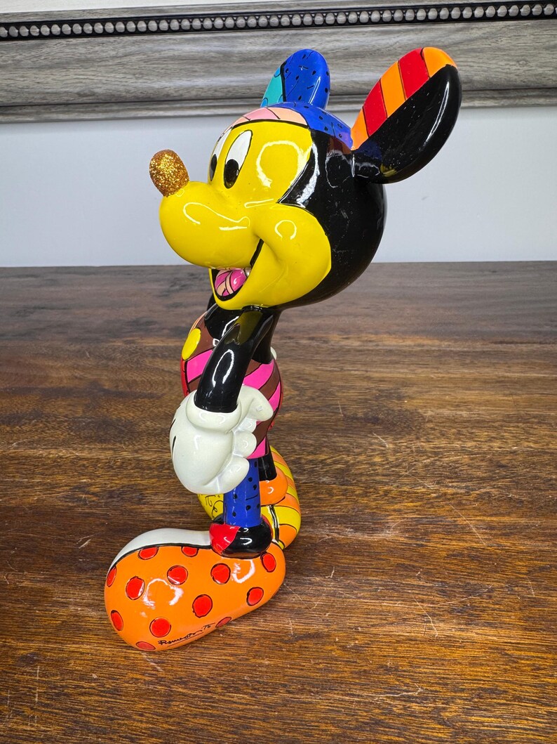 Disney by Britto Mickey Mouse Figurine w/ Box