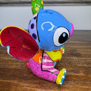 Disney by Britto Stitch Figurine New In Box