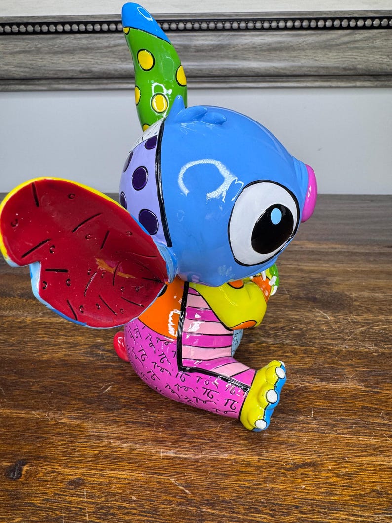 Disney by Britto Stitch Figurine New In Box