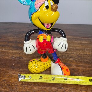 Disney by Britto Mickey Mouse Figurine w/ Box