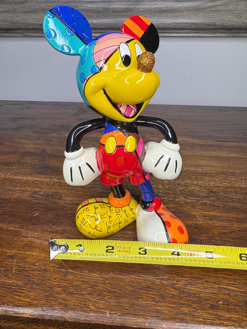 Disney by Britto Mickey Mouse Figurine w/ Box