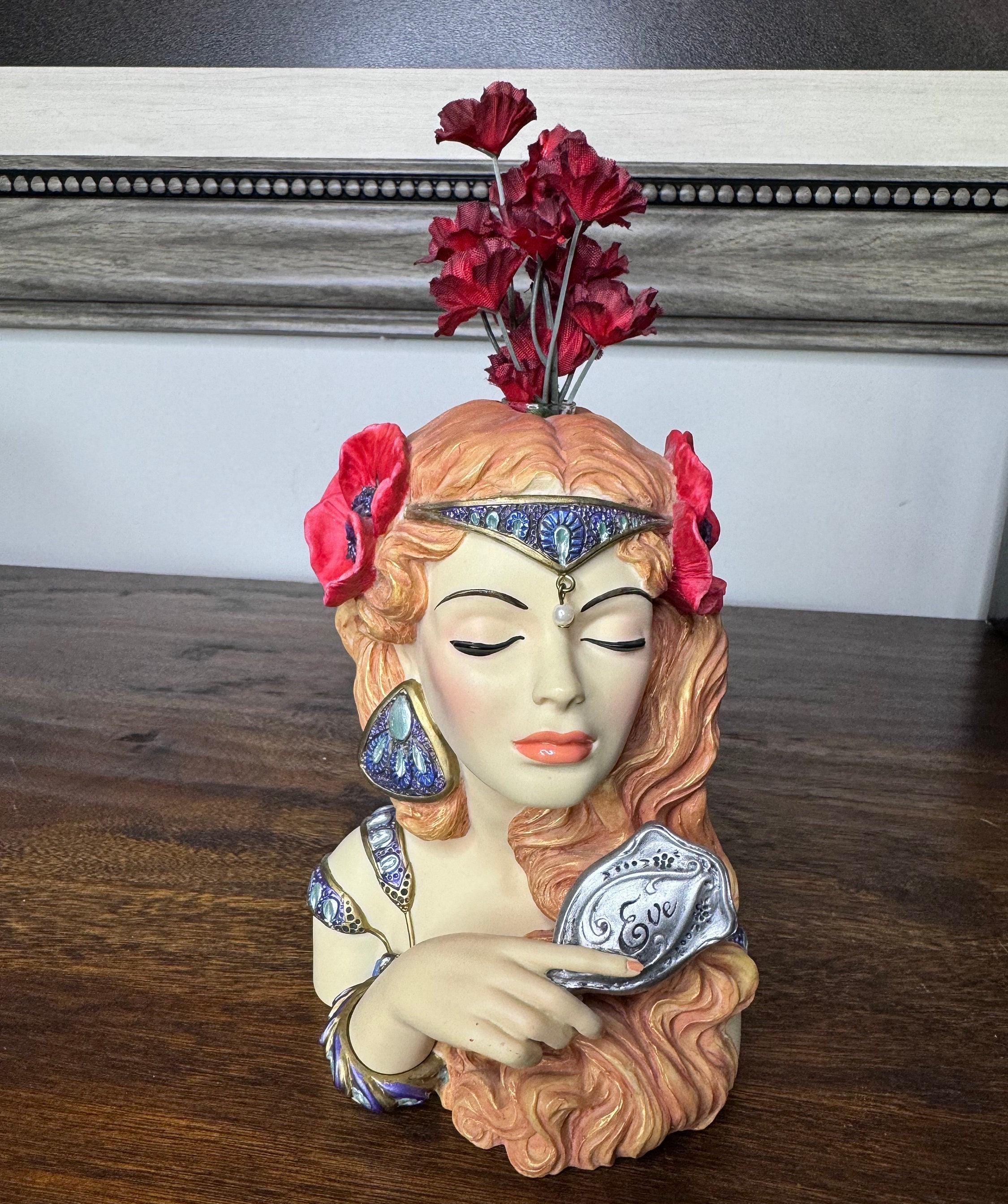 Cameo Girls Lady Heads Vase - Etsy