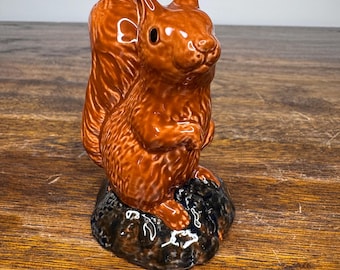 EMPTY Beneagles Scotch Whisky Squirrel Decanter w/ Box by Beswick
