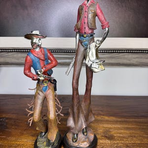 Austin Sculptures Cowboy - Etsy