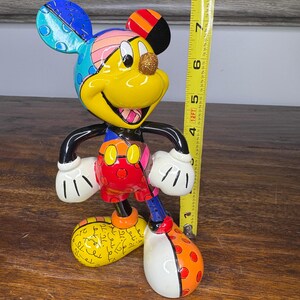 Disney by Britto Mickey Mouse Figurine w/ Box