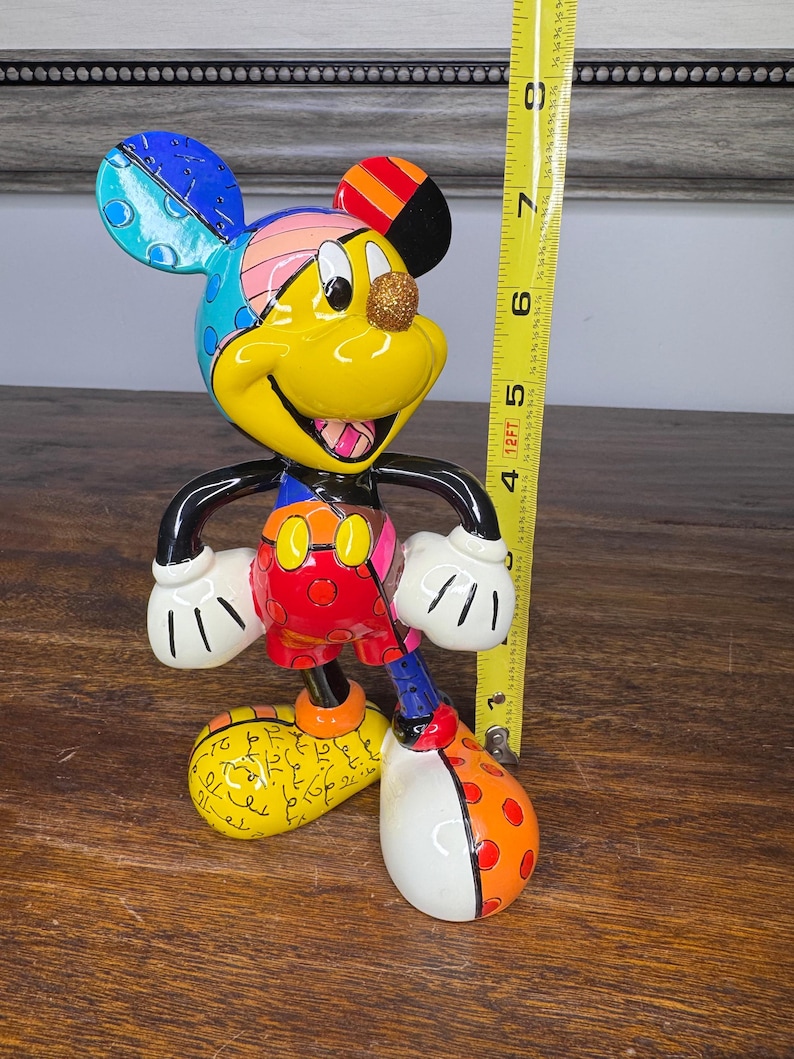 Disney by Britto Mickey Mouse Figurine w/ Box