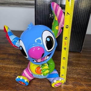Disney by Britto Stitch Figurine New In Box