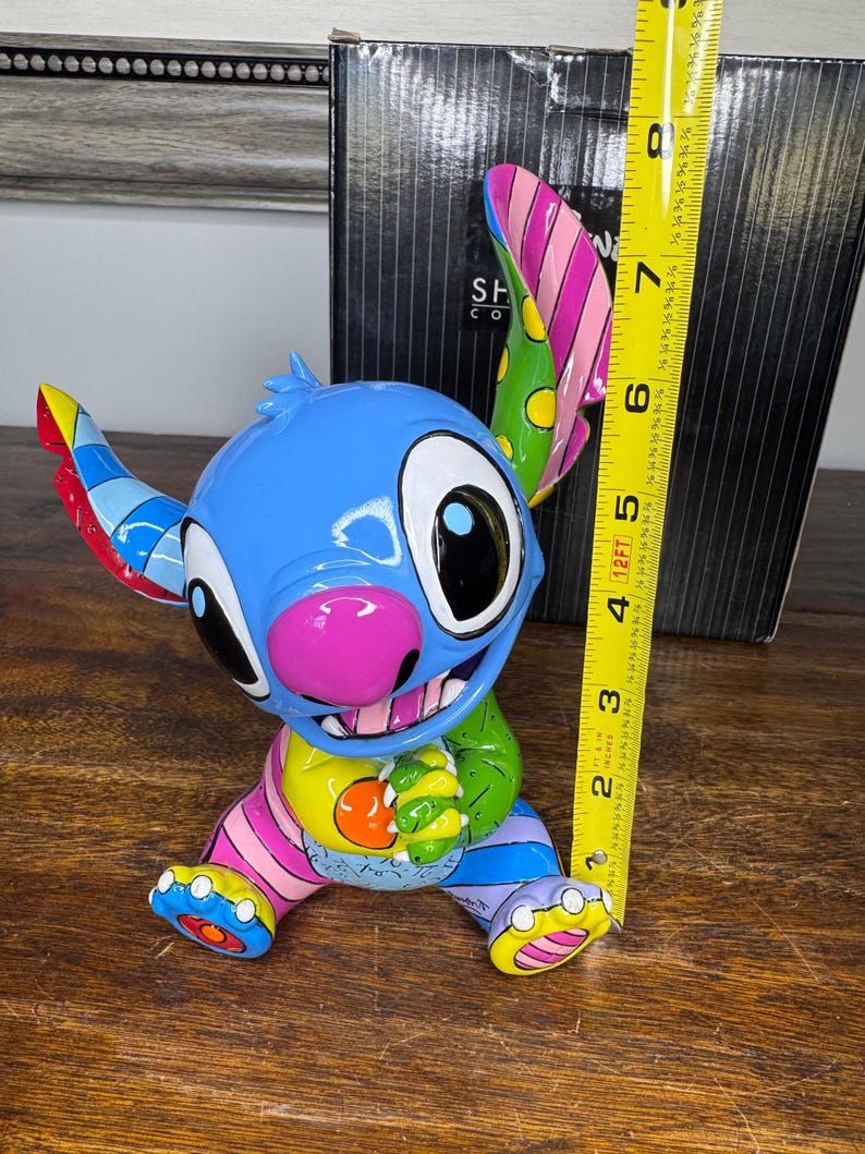 Disney by Britto Stitch Figurine New In Box