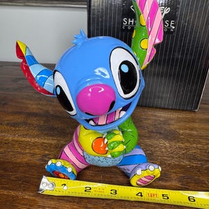 Disney by Britto Stitch Figurine New In Box