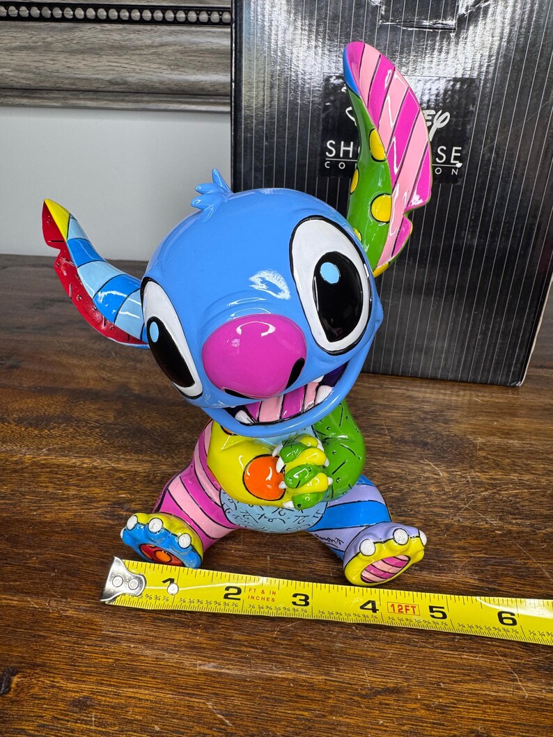 Disney by Britto Stitch Figurine New In Box