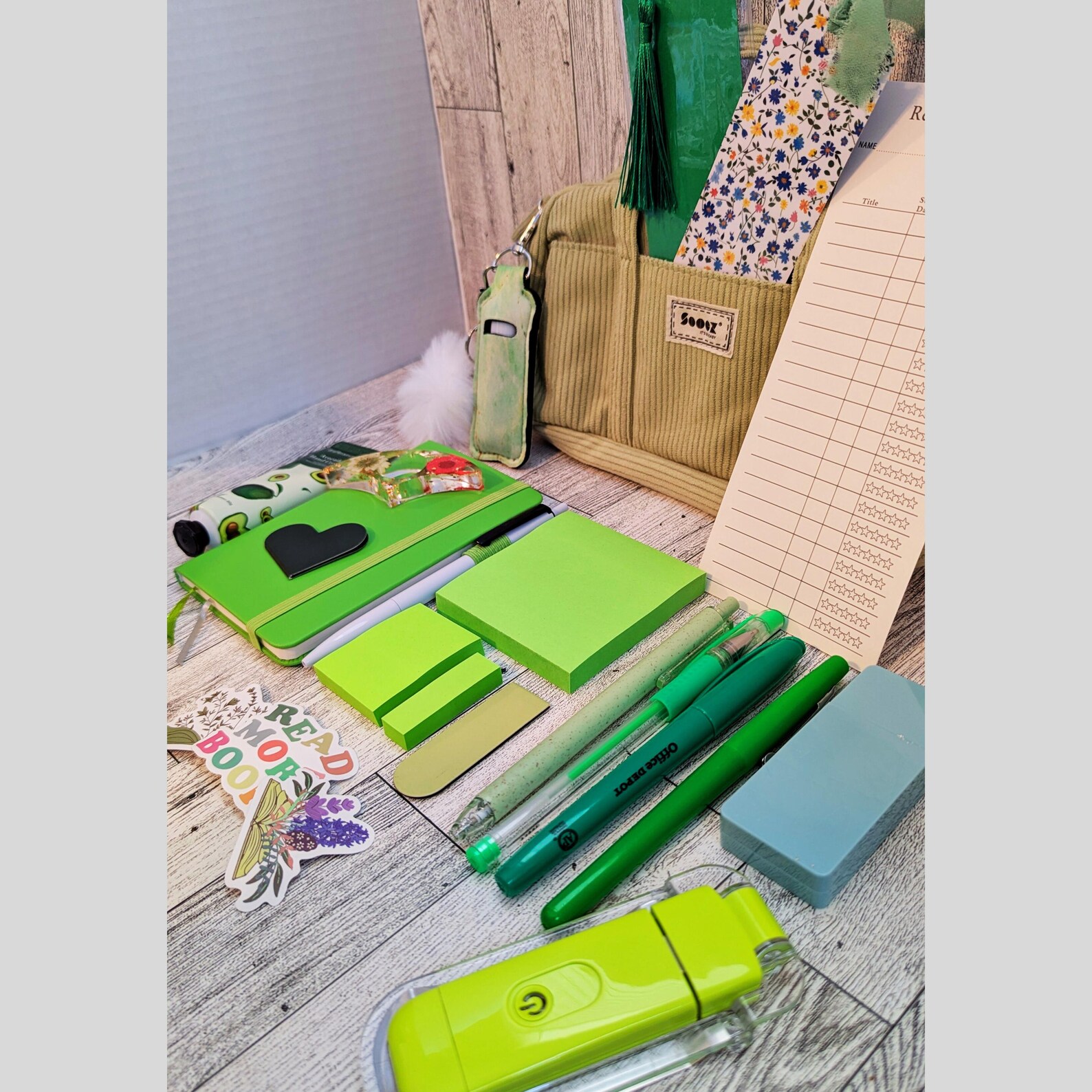 Green Journal Bundle., Journal Bundle, Bookish Journal Bundle ...