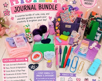 Mystery Journal Bundle, Journal Bundle, Surprise Journal Bundle, Mystery Journal Bundle, Bookish Bundle, Journal Aesthetics, Journaling