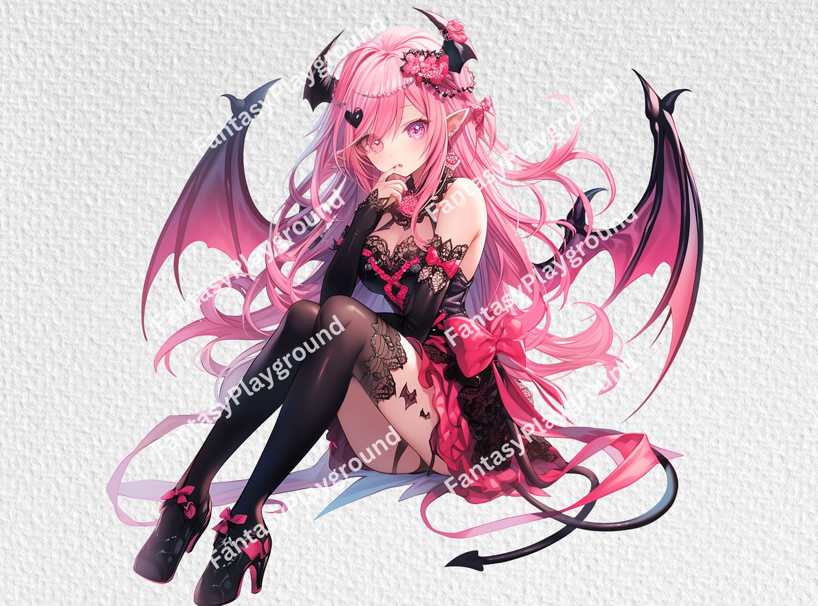 succubus-anime-girl-clipart-bundle-20-kawaii-demon-etsy-canada