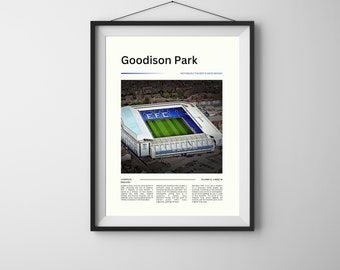 Goodison Park Stadium print | Everton FC | Football Art