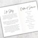 Music Note Funeral Program Template, Printable Musical Memorial Service ...