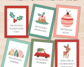 Kids Advent/christmas Acts of Kindness - Etsy