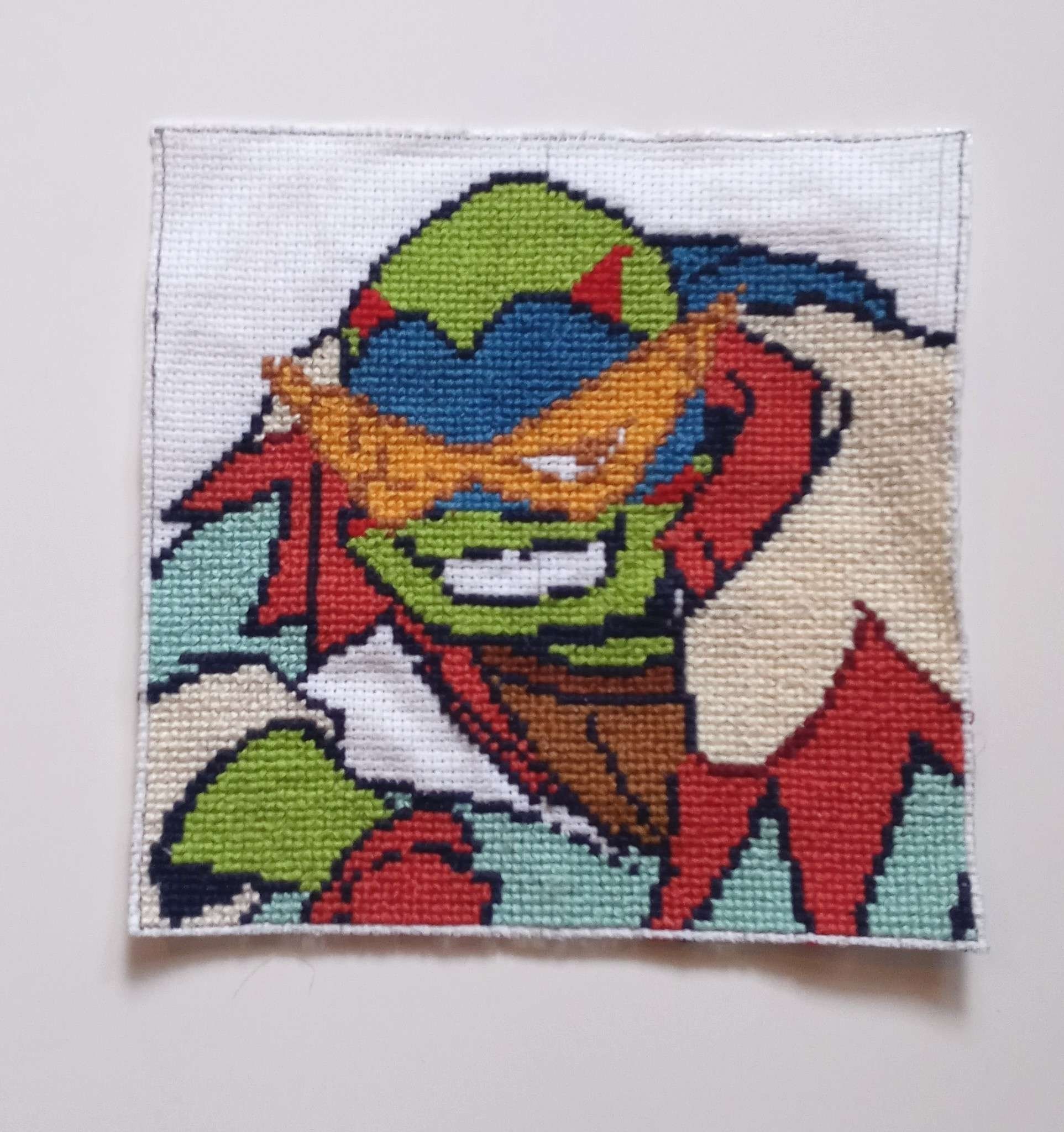 ロドリリオン手刺繍プリントベスト