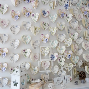 5 ghirlande di fiori, decorazioni di fiori blu, decorazioni per feste floreali, addio al nubilato floreale, sfondo blu per matrimoni, decorazioni blu per compleanni