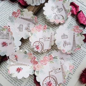 Pariser Dekor, Pariser Girlande, Pariser Partydekor, Pariser Gastgeschenk, französische Hochzeitsgeschenke, französische Partydekoration, französische Girlande