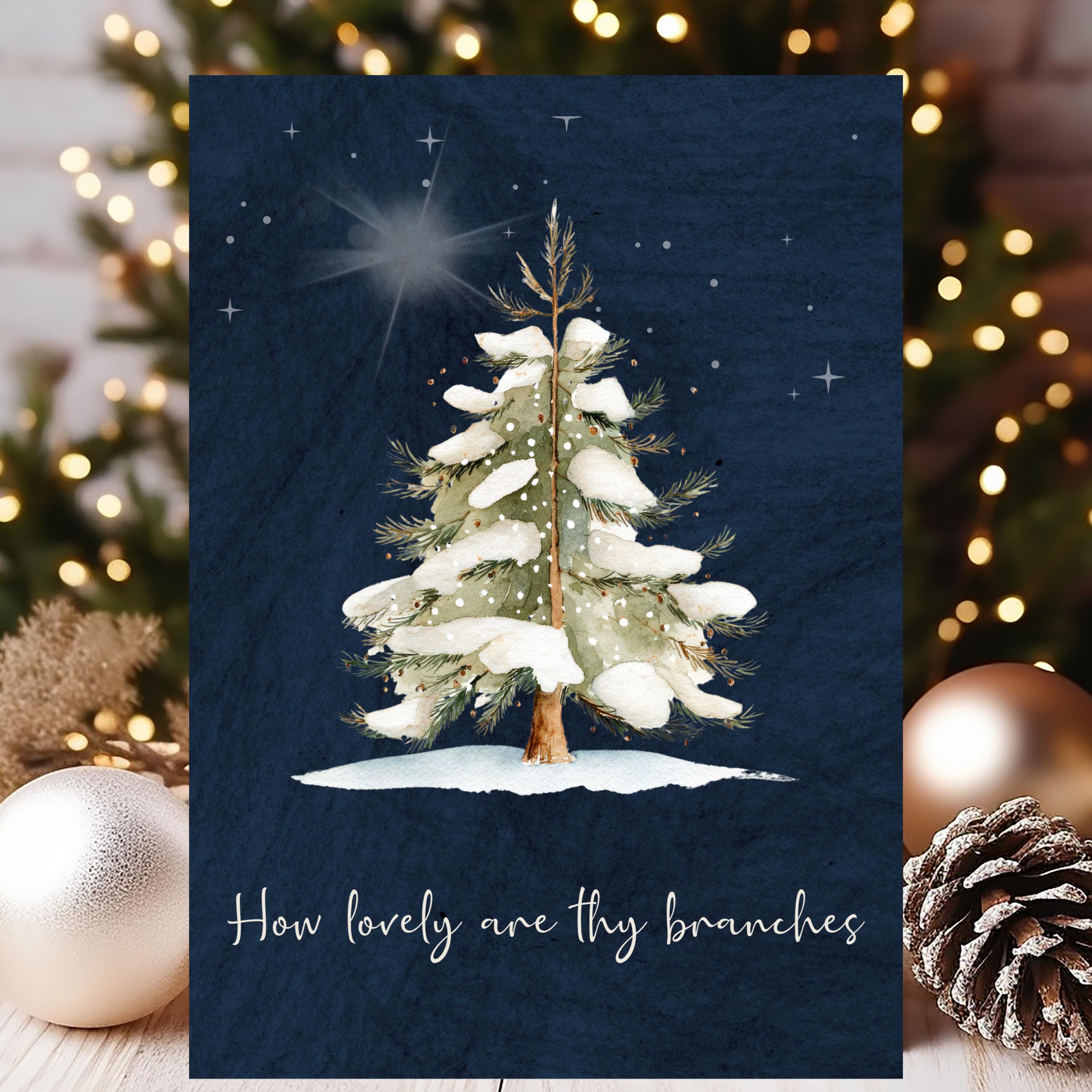 Stonehouse Collection Coastal Christmas Cards – 18 Weihnachtskarten Mit Umschlägen, 5x7 Zoll, USA-made