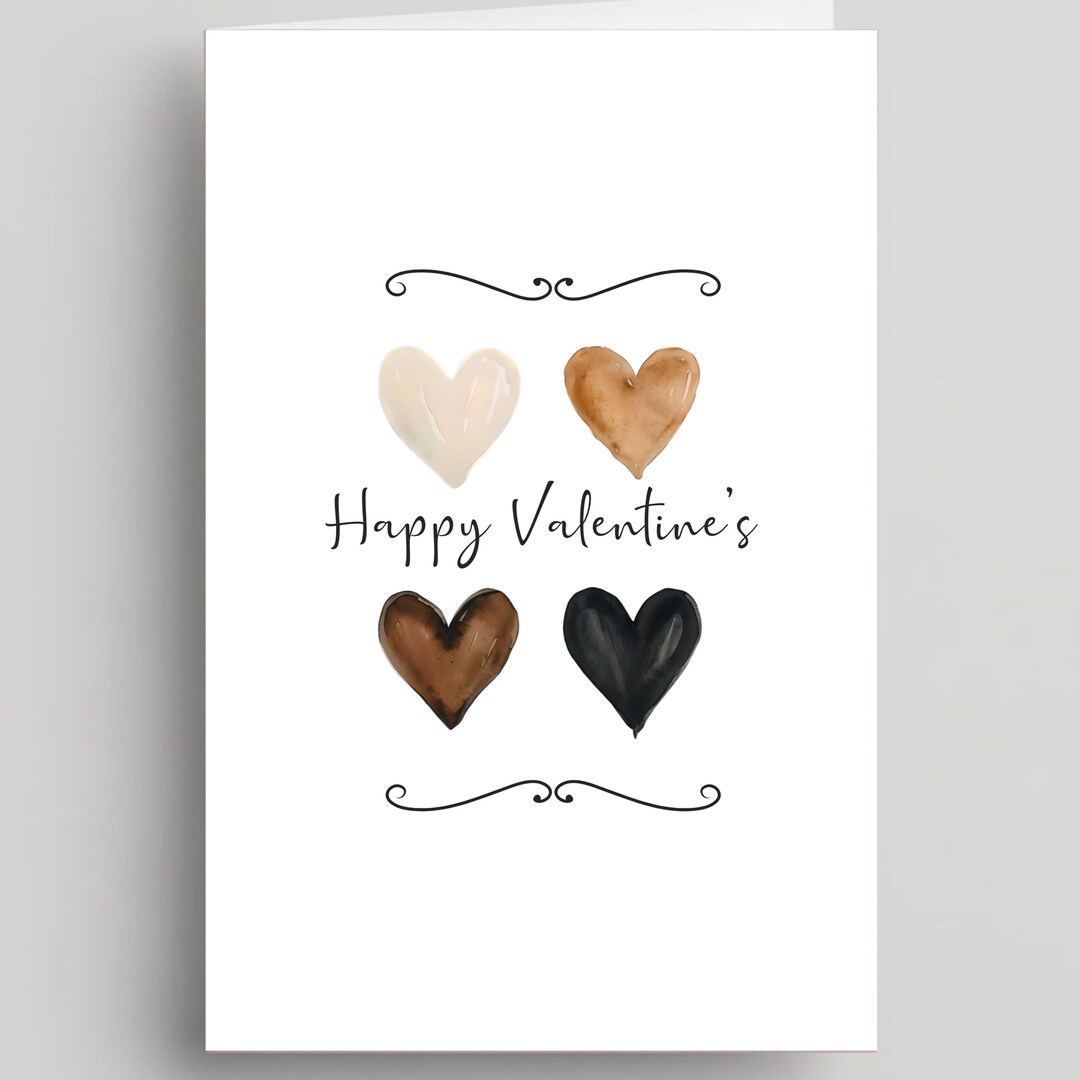 Valentine Card SETS of 10, 30, 50 or 1 SINGLE
