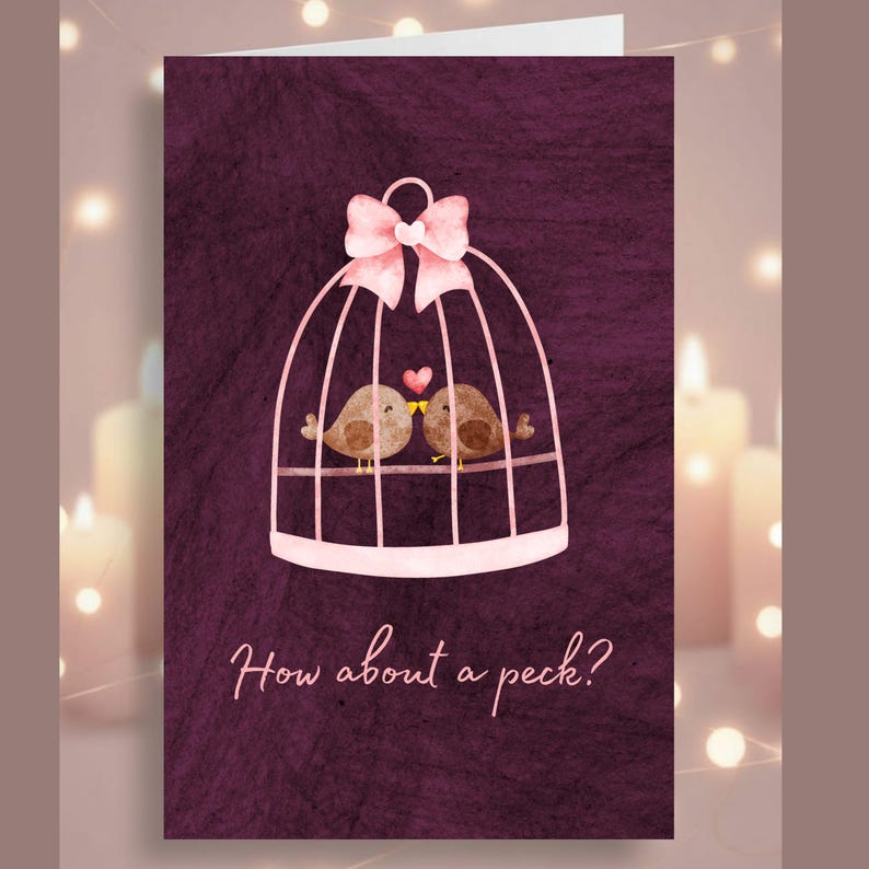 ROMANTIC Valentines Day Card - Husband Boyfriend Wife Girlfriend ...