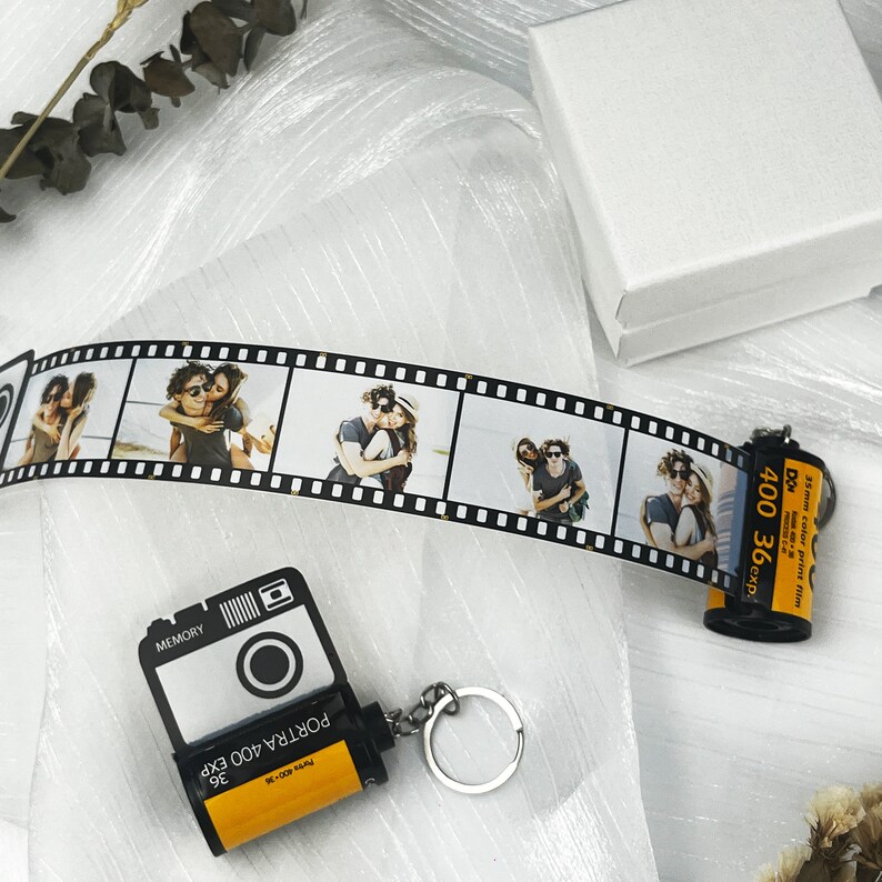 Best Christmas Gift Gift Roll Keychain,photo Film Camera Roll