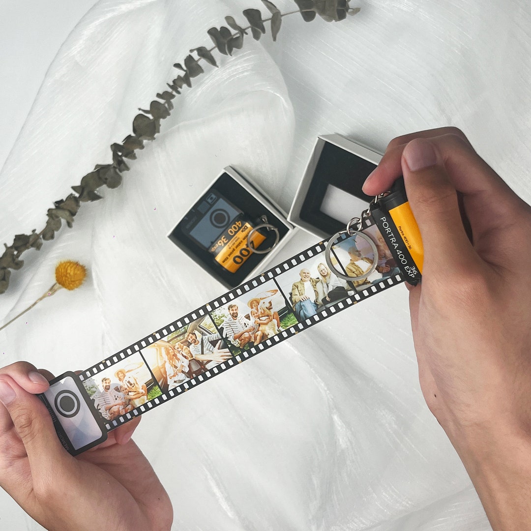 Unique Custom Photo Keychaincamera Film Roll Keyring for Etsy Australia