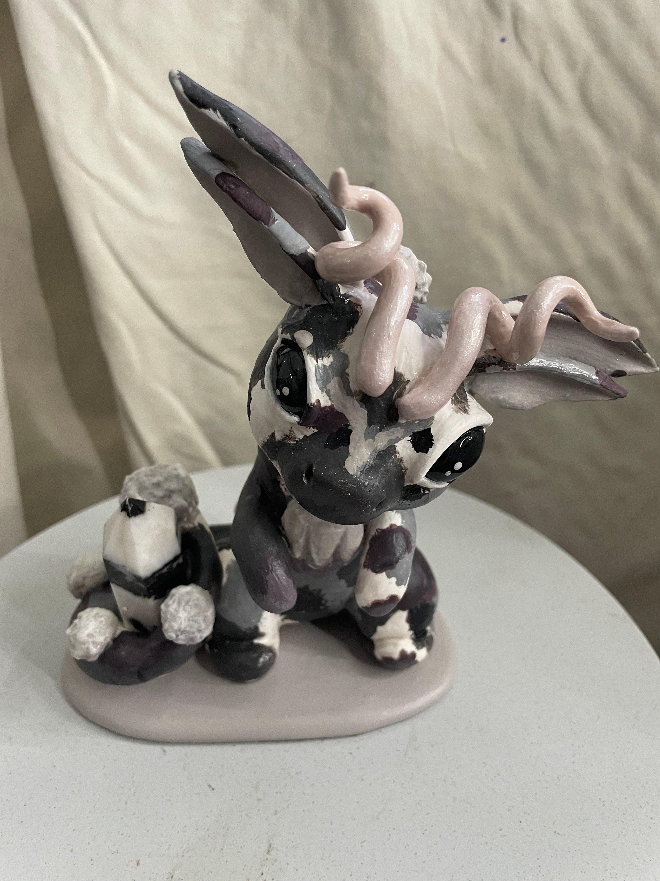 Oddly Rabbit Oddly the Rabbit Dragon W/jasper Tower - Etsy