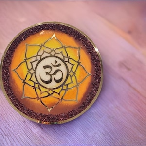 Aum with Lotus Frame