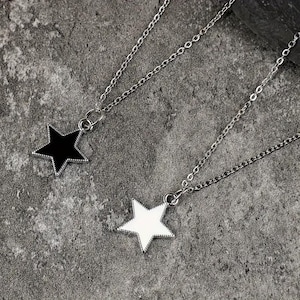 Y2K Star Necklace Set
