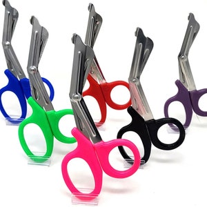 Key Surgical Utility Scissors - Utility Scissors, 7.5, Neon Pink