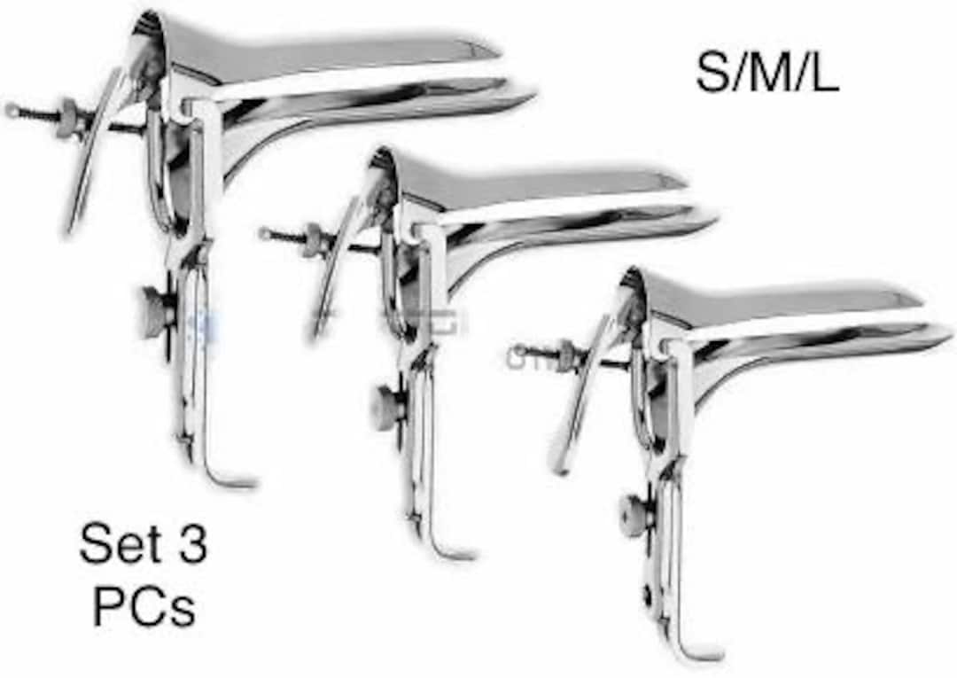 Graves Vaginal Speculum set of 3 S/M/L Etsy