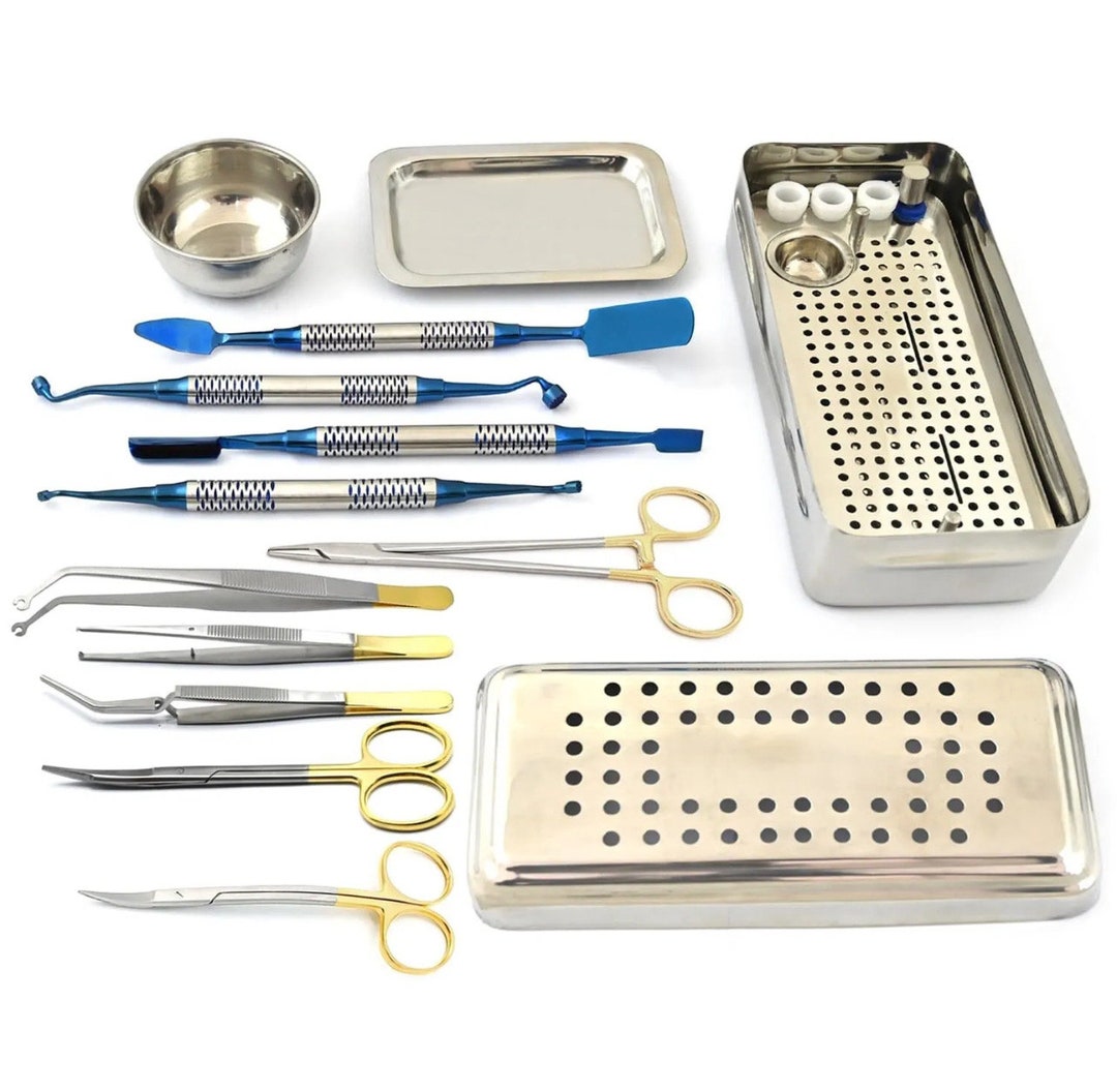 PRF Box Set Platelet Rich Fibrin Dental Implant Surgery PRF Instruments ...