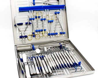 Periodontal Instruments Kit Dental Implants Surgical Orthodontics 33 PCS