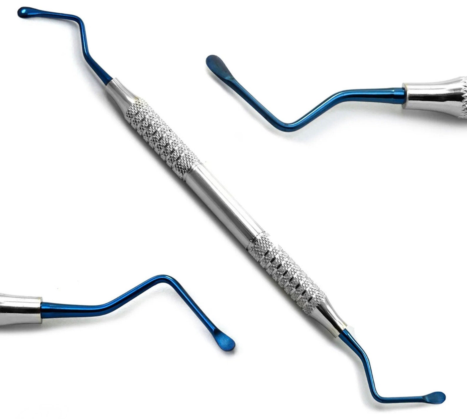 Set Von 4 Chirurgische Küretten Hohlheft Lucas Bone Curettes Soft